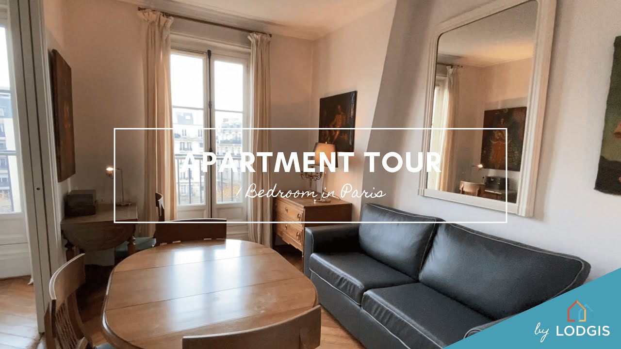 Apartment Tour // Furnished  55m2 in Paris – Ref : 20721045