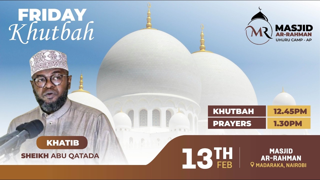 VIPI TUIPOKEE RAMADHAN BY SHK ABU QATADA SALIM AT MASJID AR-RAHMAN AP MOSQUE//JUMUAH KHUTBAH