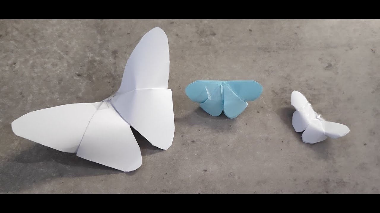 Cute Origami Butterfly 🦋 | Easy Paper Butterfly for Kids #Origami #DIY (Origami Roztomilý motýl)