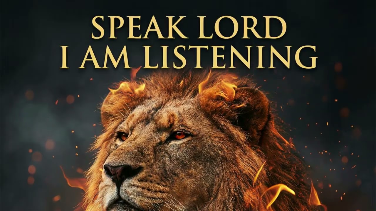 Lion of Judah, Speak Lord I Am Listening | Prophetic Worship Instrumental