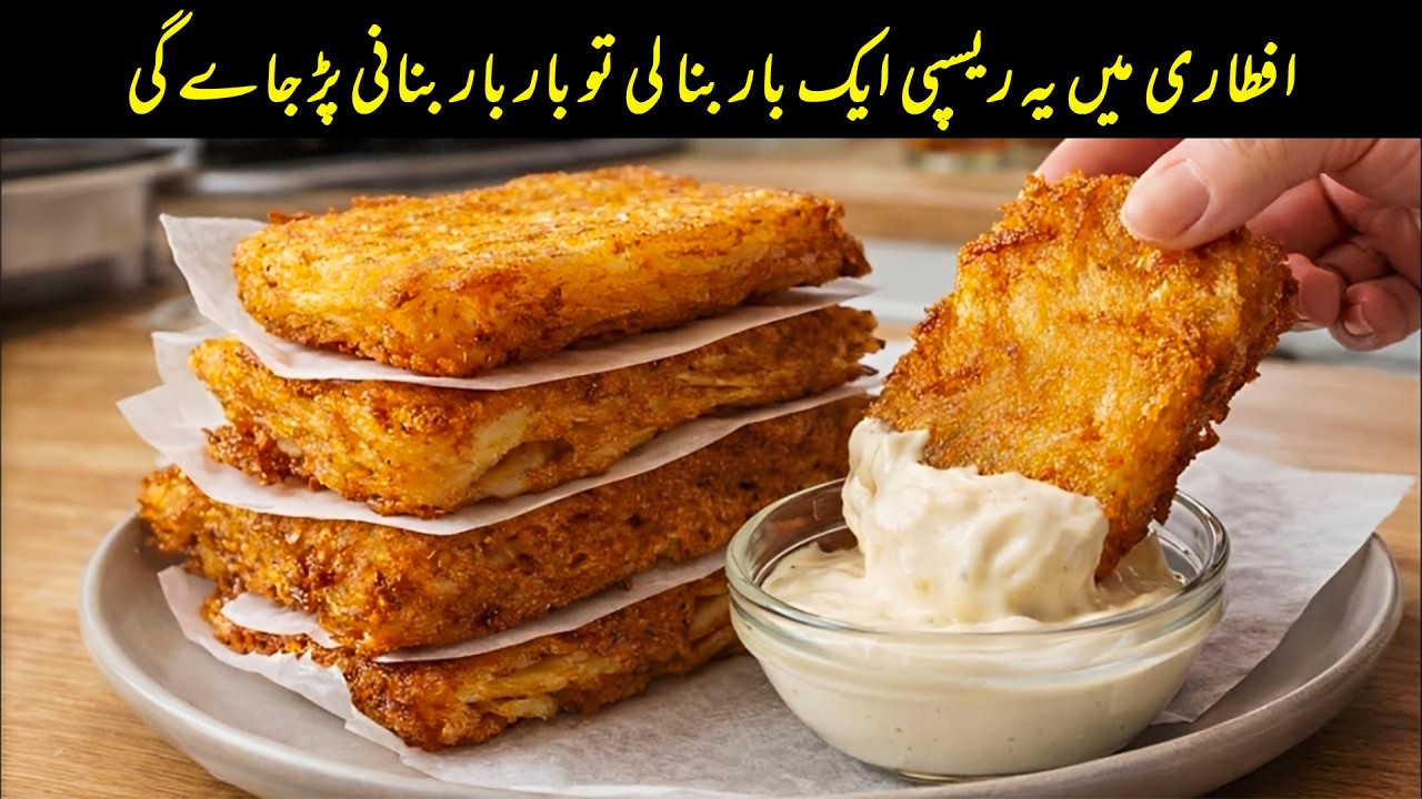 Potato tastes better than McDonald's. Crispy Hash Browns from potatoes | best homemade Hash Browns