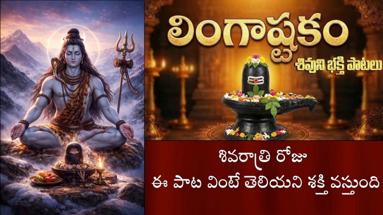 లింగాష్టకం 2026 New Song || Lord Shiva #bakthisongs #mahashivratri