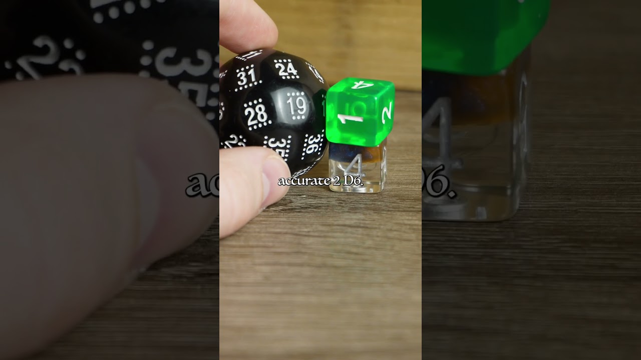It certainly makes your damage rolls more dramatic 🎭 #dnd #dice #deckofdmthings #coleporter #dnd5e