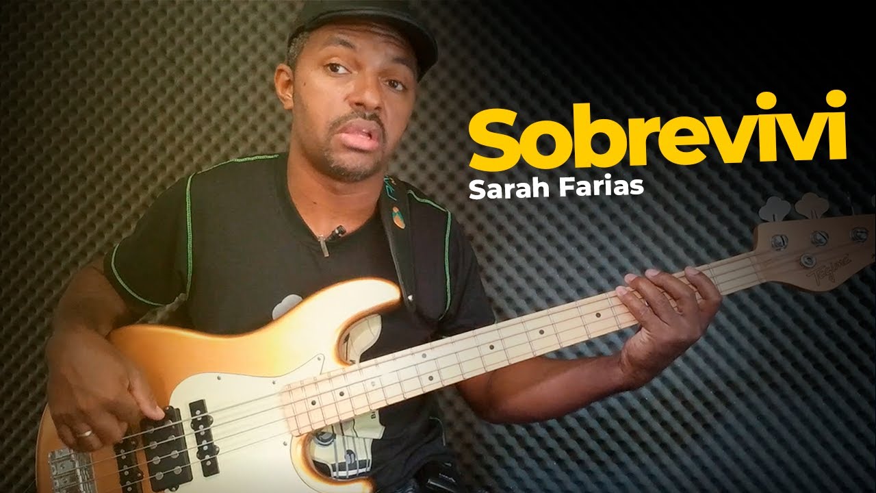 SOBREVIVI (Sarah Farias) Bass Cover VIDEO AULA DE BAIXO  POR KAKA BASS baixistas gospel