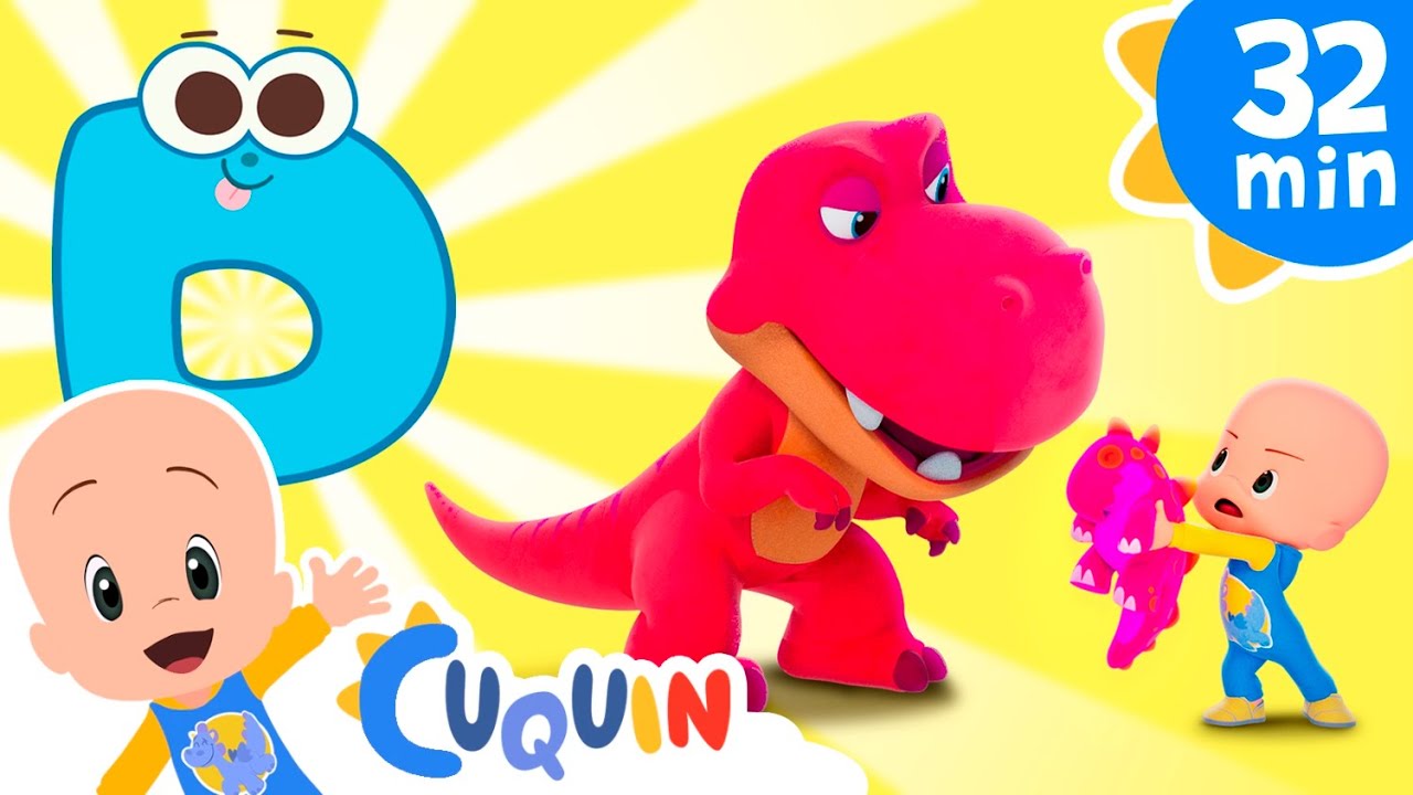 ABC uppercase letteers | Cleo & Cuquin: Educational videos