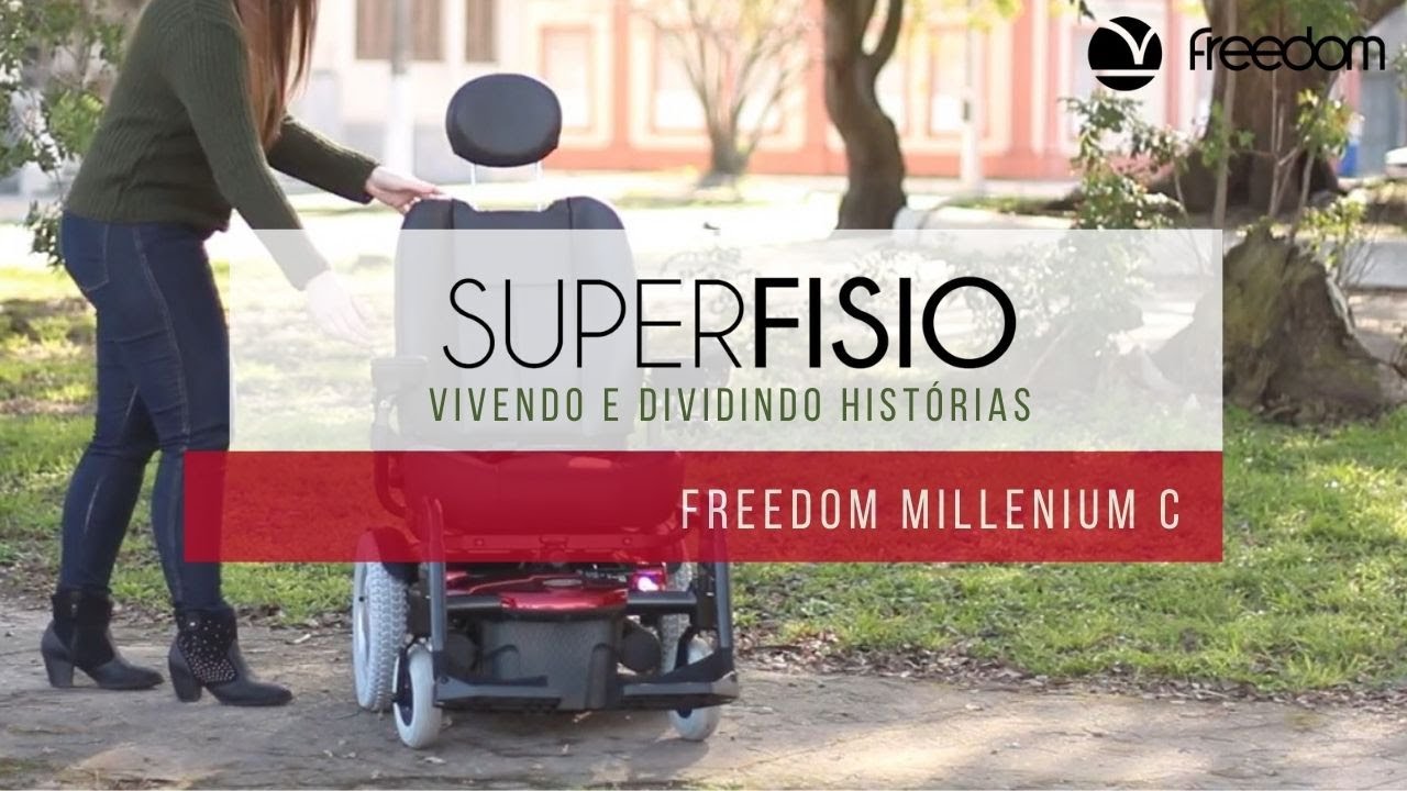 Cadeira de Rodas Motorizada Freedom Millenium C | SUPERFISIO