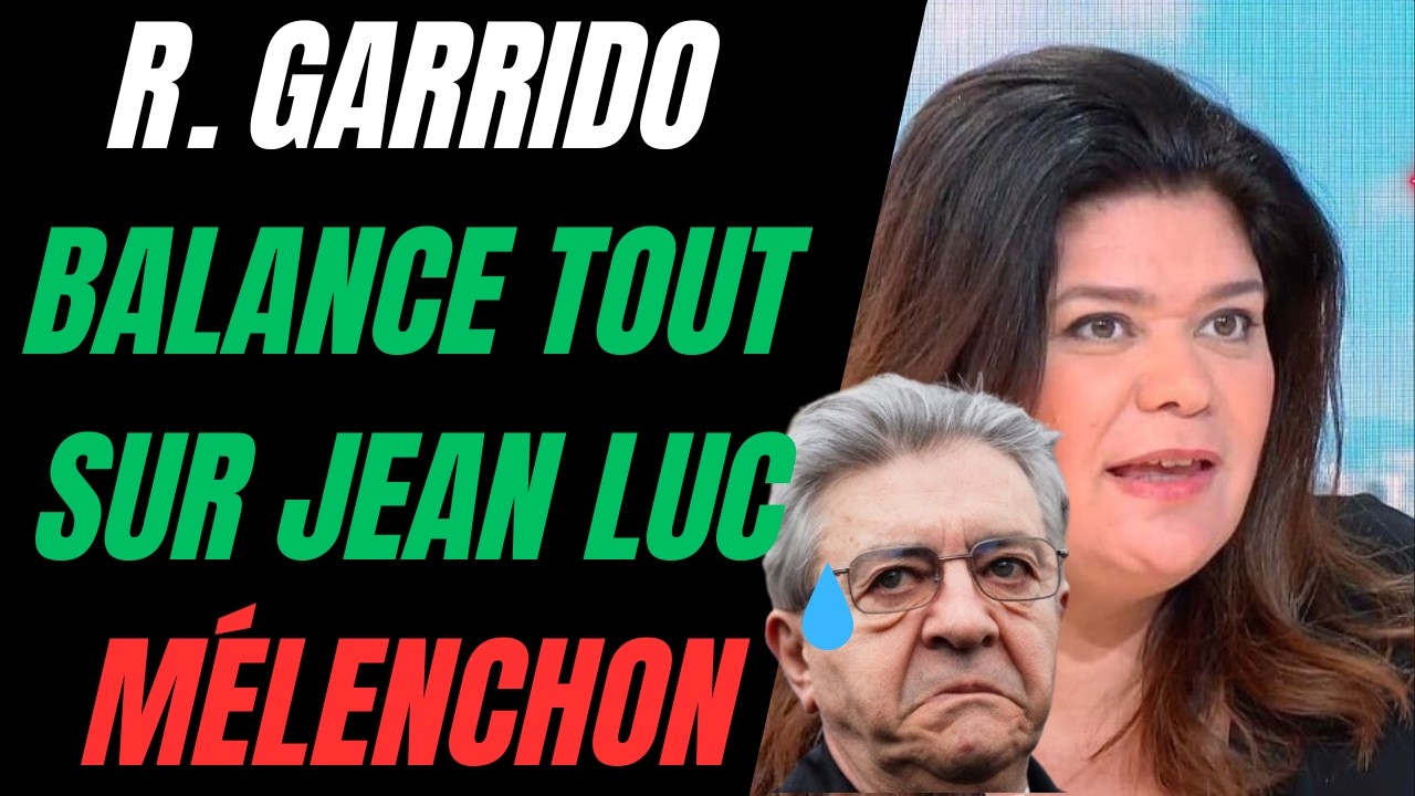 RAQUEL GARRIDO AFFIRME QUE JEAN-LUC M&Eacute;LENCHON &Eacute;TAIT DE M&Egrave;CHE AVEC LES ANTIFA