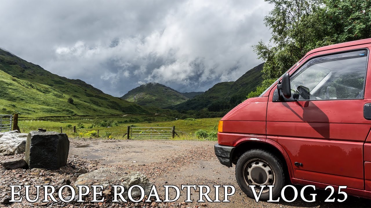 EUROPE ROADTRIP VLOG 25 - SCOTLAND YOU MAKE ME CRY IN ADMIRATION