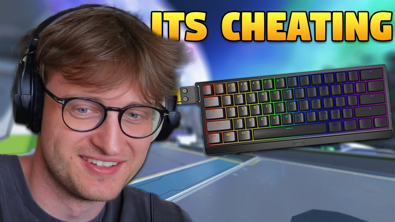 I GOT THE CHEATING KEYBOARD