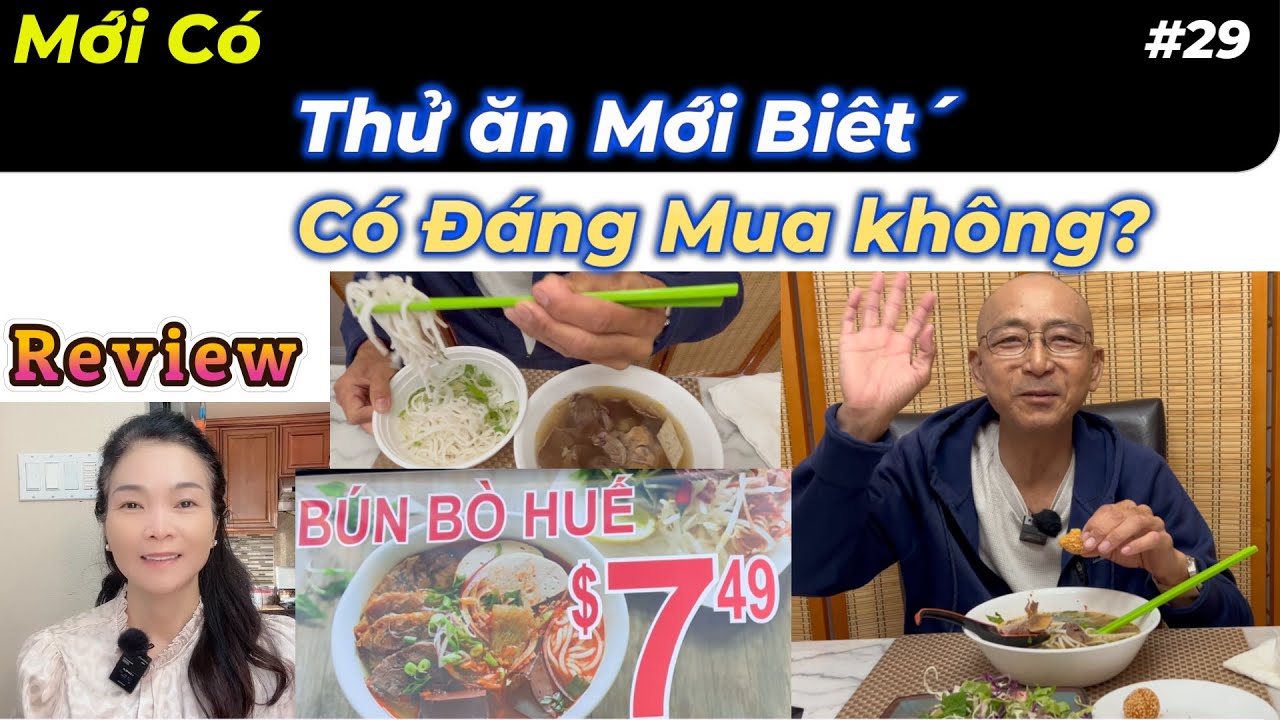 Có ngon như lời đồn? Bún Bò Huế giò heo dưới $8 - Review Trải nghiệm