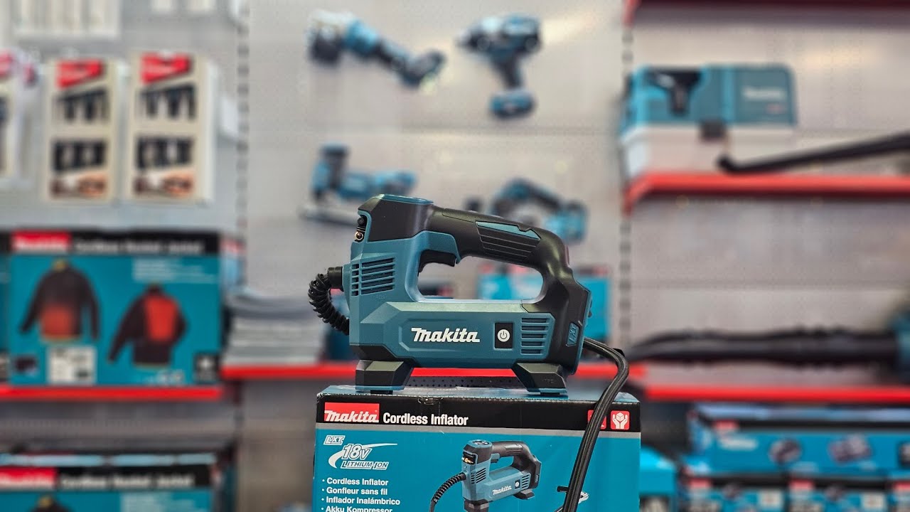 Aku kompresor, který vozíte vždy s sebou | Makita DMP180Z