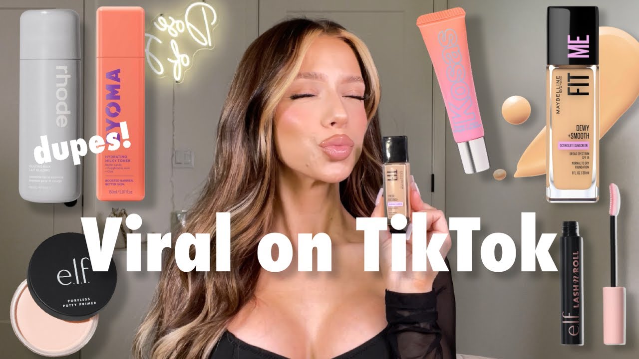 Лучшие вирусные продукты для макияжа из аптеки в TikTok
