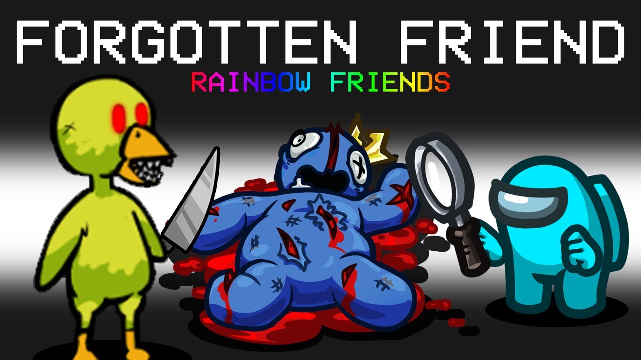 Forgotten Rainbow Friends Mod in Among Us