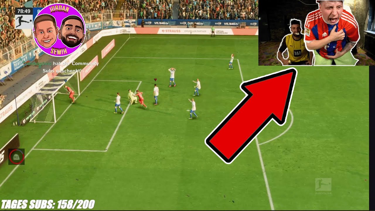 EA FC 25 Match endet IN AGRESSIONEN (trikot verbannt) (FULL STREAM)