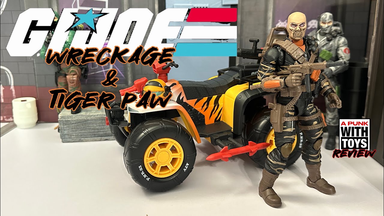 GI Joe Classified Wreckage & Tiger Paw Review