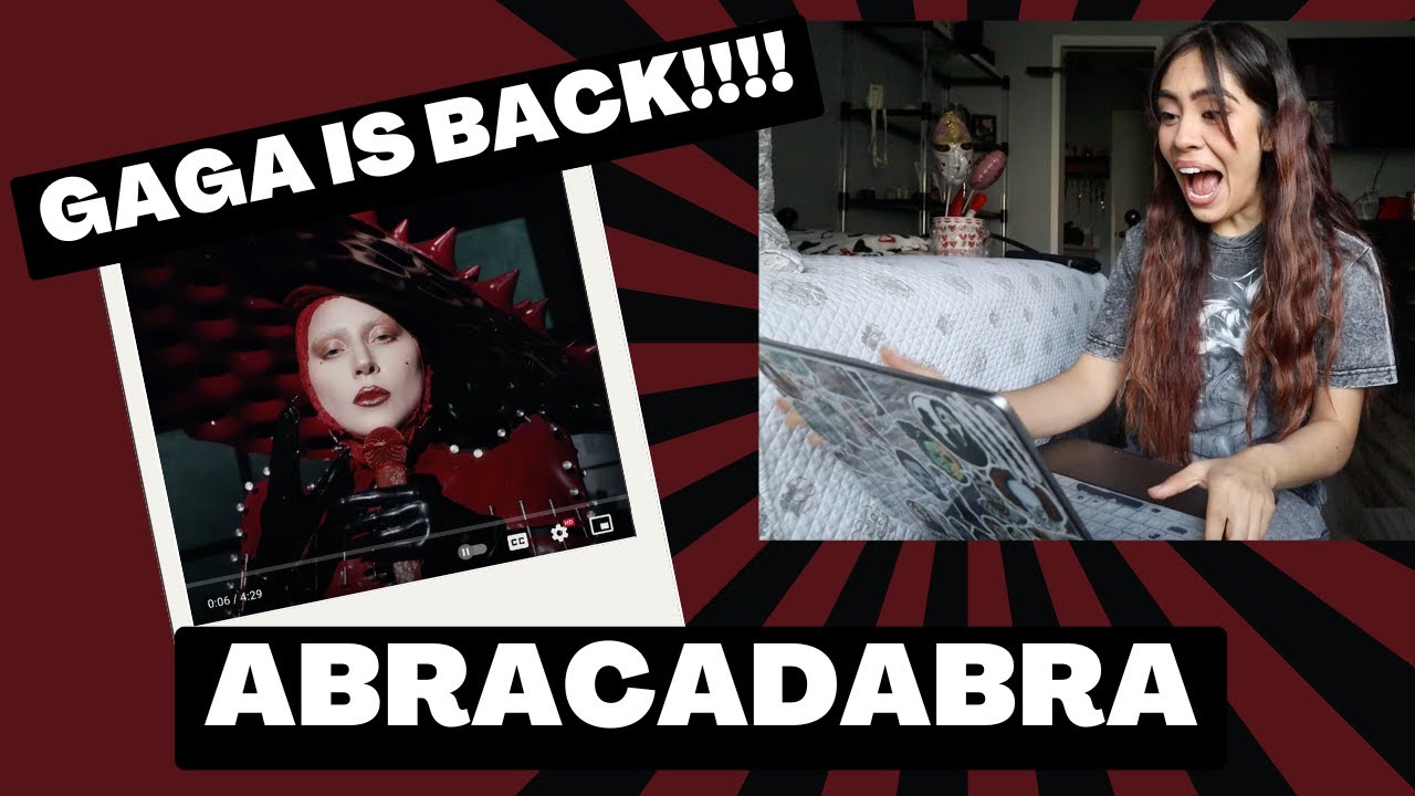 Lady Gaga - ABRACADABRA VIDEO REACTION