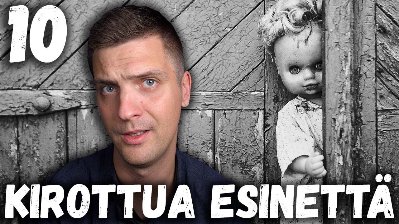 10 KIROTTUA ESINETTÄ