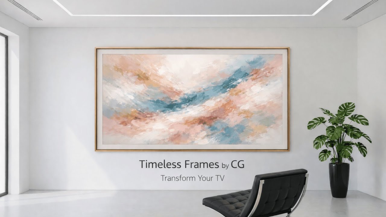 Minimalist Abstract Art Gallery | Clean Aesthetics for Modern Homes | 1 Hour Art Mode | 4K