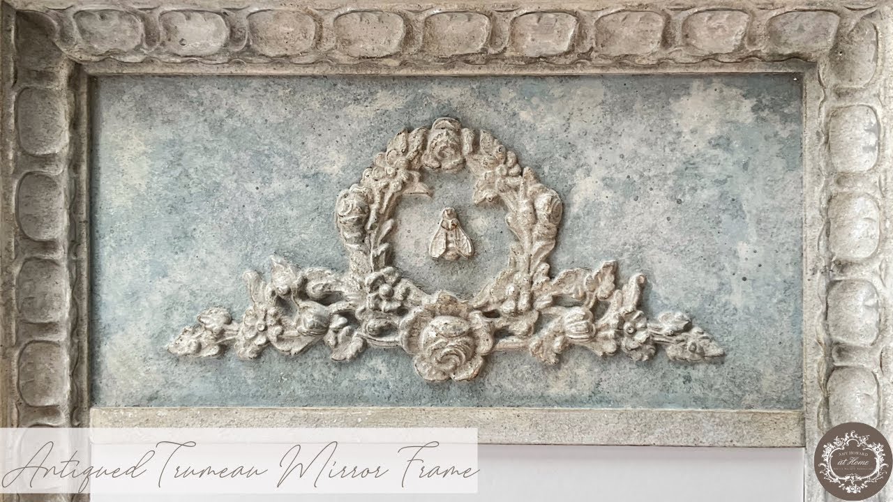 Mirror Flip...but Antiqued! | Milk Paint Finish