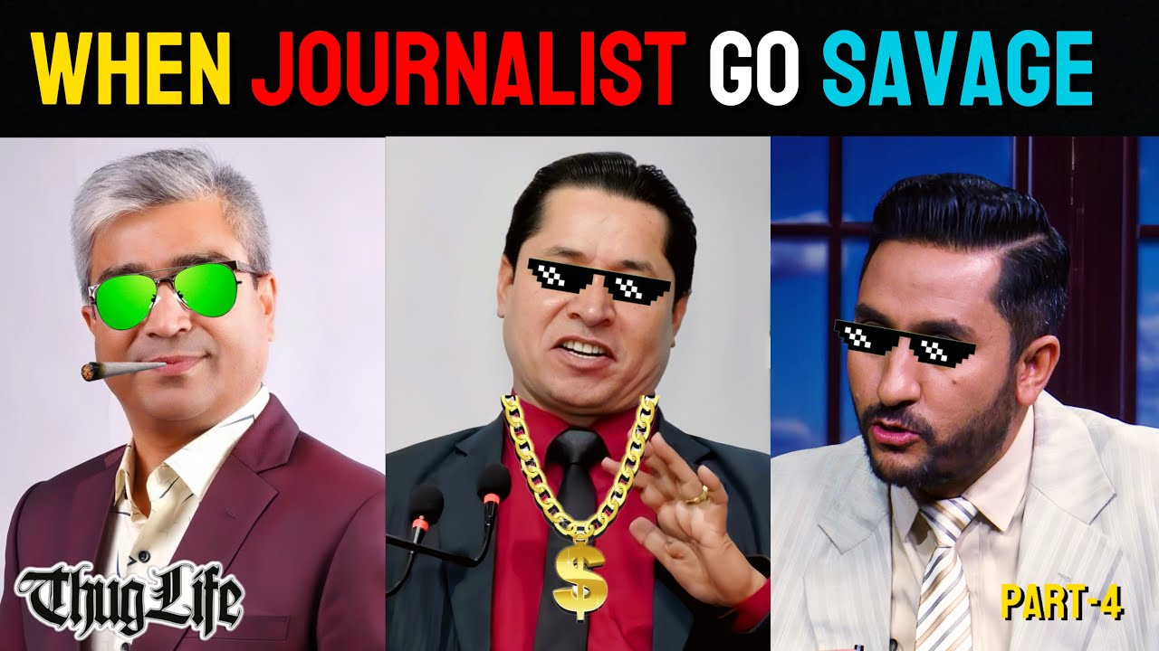 Journalist expose politician | Nepali journalists savage moments | part 4