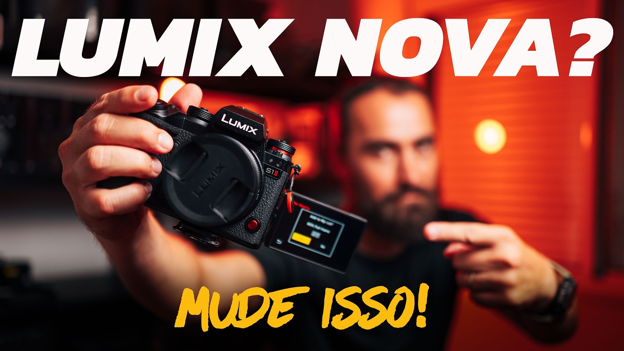 30 REGULAGENS ESSENCIAIS para sua LUMIX (CONFIGURAÇÃO COMPLETA PASSO A PASSO) | S9 S5IIX S1II GH7