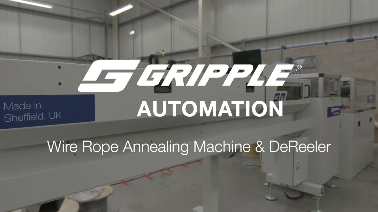 Wire Rope Annealing Machine & Dereeler