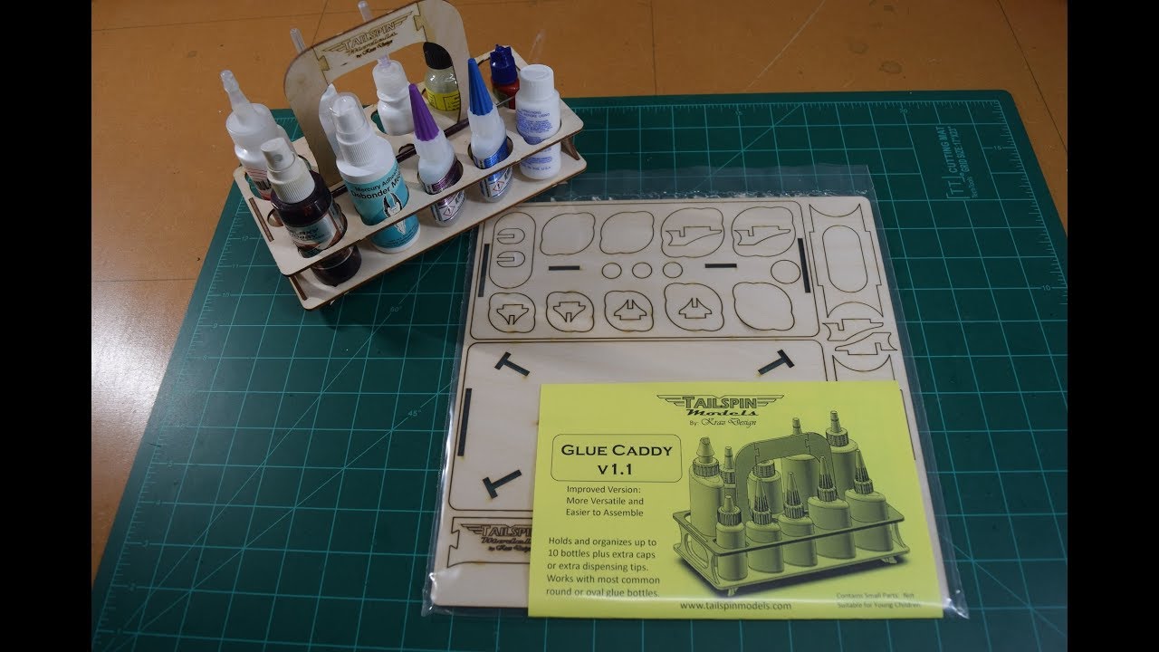 Workbench Glue Caddy by Tailspin Models Build and Review