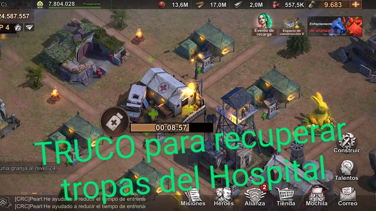#6.1.-  🏥 STATE OF SURVIVAL  | ✔️ TRUCO!! 🌡💉COMO CURAR TROPAS MAS RAPIDO 💊