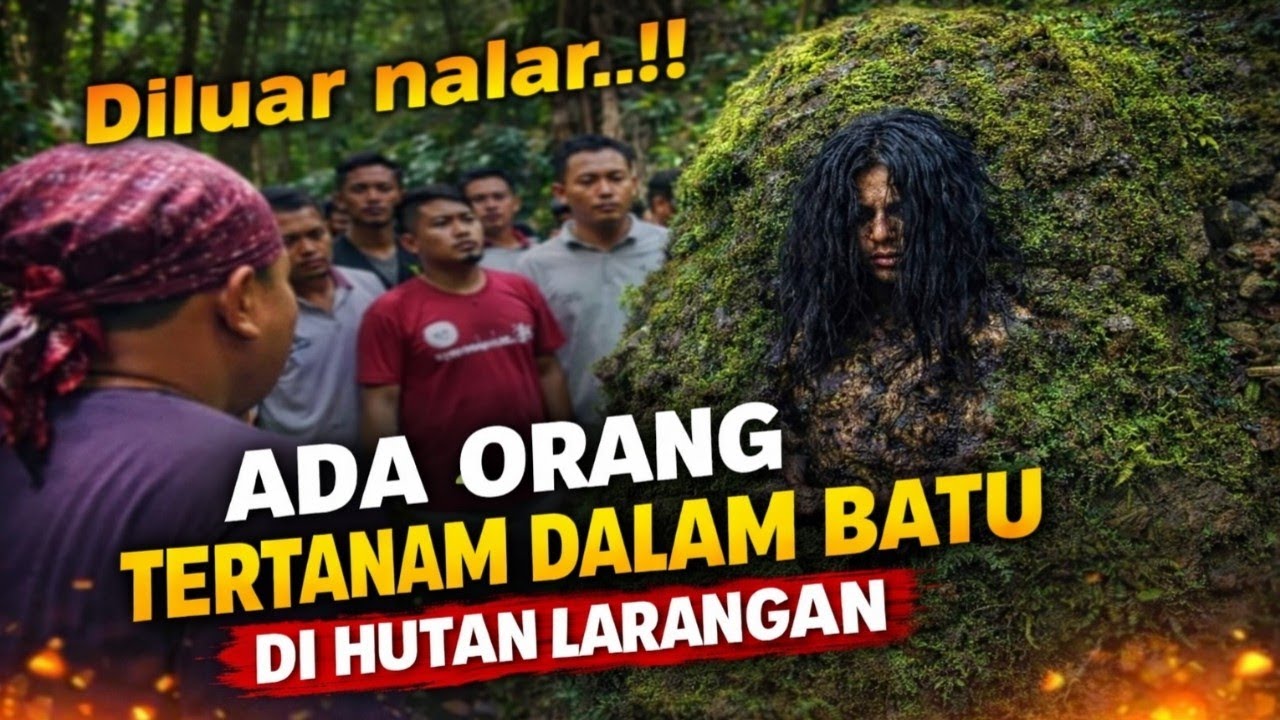 Diluar nalar.!! ada orang didalam batu berusia ratusan tahun di hutan larangan Jawa Tengah