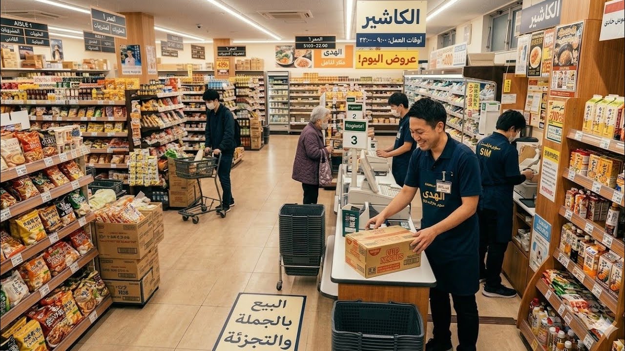 محاكي السوبر ماركت 