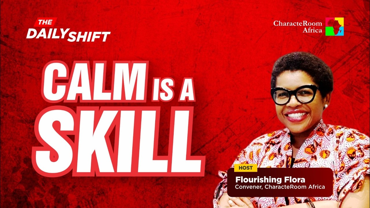 The Discipline of Staying Calm
