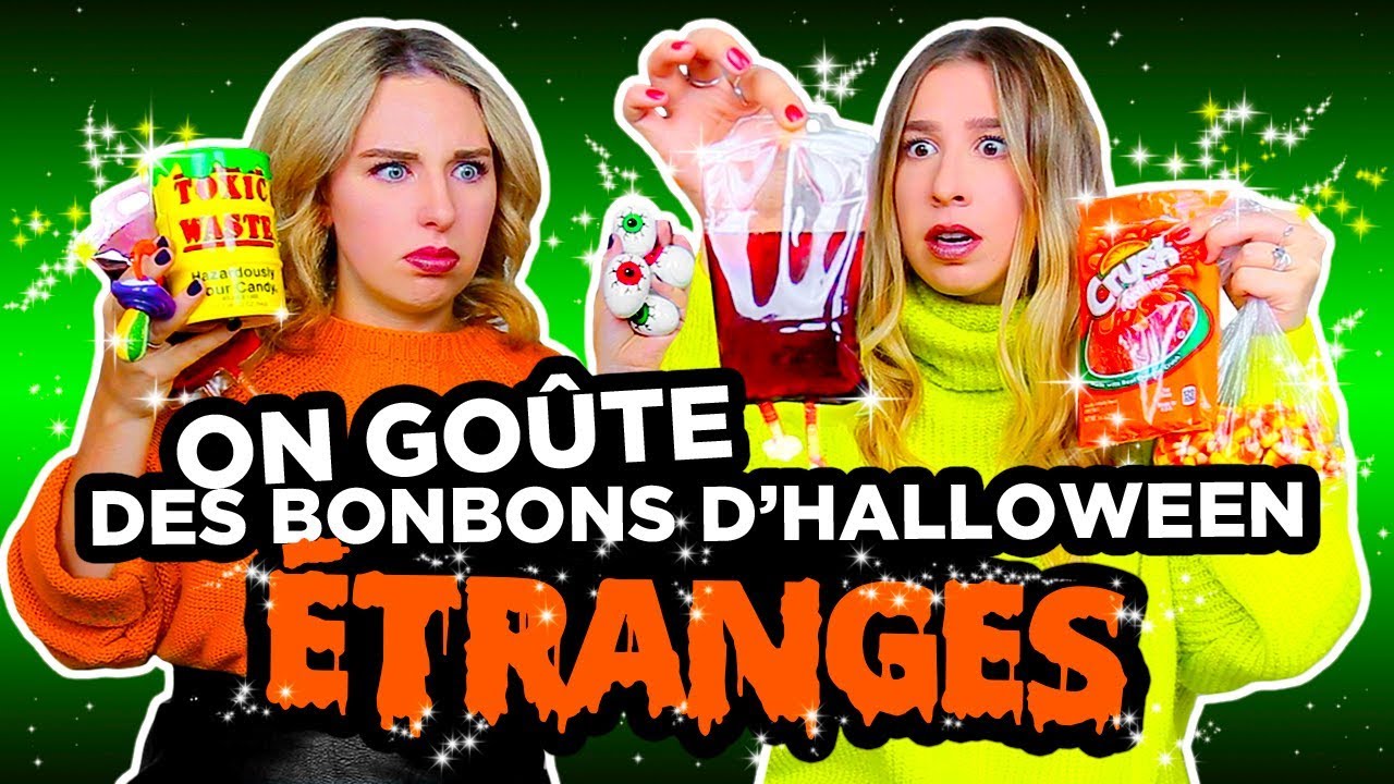 ON GOÛTE DES BONBONS D'HALLOWEEN ÉTRANGES! | 2e peau