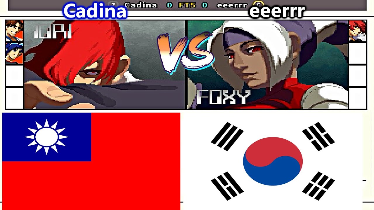 KOF 2001 - Cadina vs eeerrr FT5