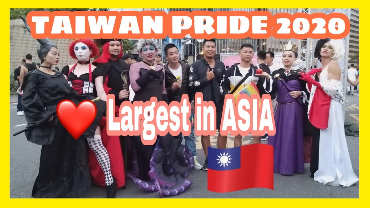 STUNNING TAIWAN PRIDE 2020  |  Taiwan Pride Parade 2020 台灣同志大遊行 Asia&rsquo;s Biggest LGBT Pride Parade!