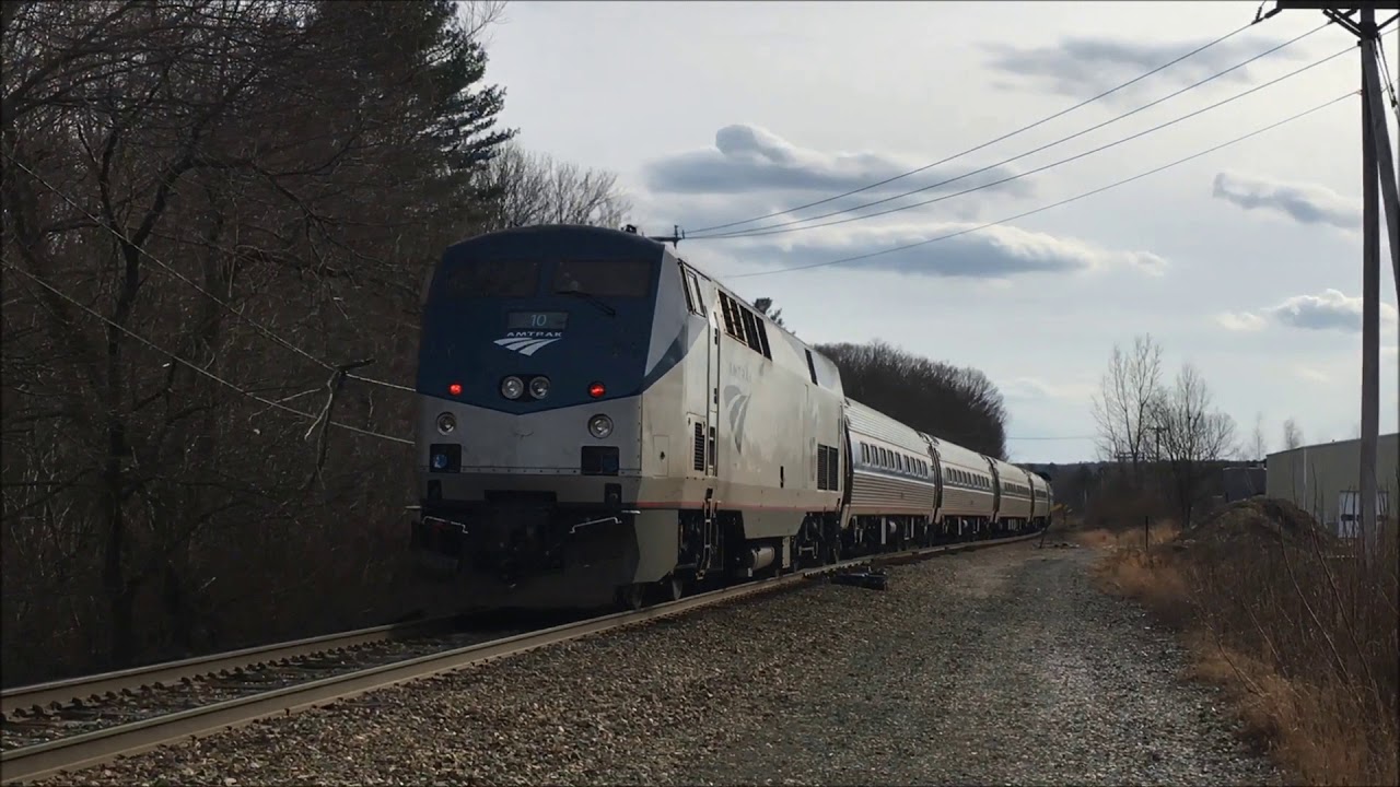 Downeasters 696 & 695 at CPF 273