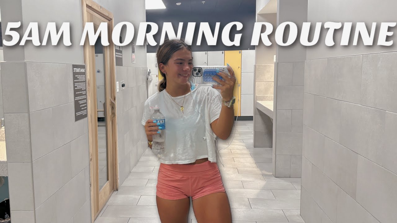 5AM morning routine!