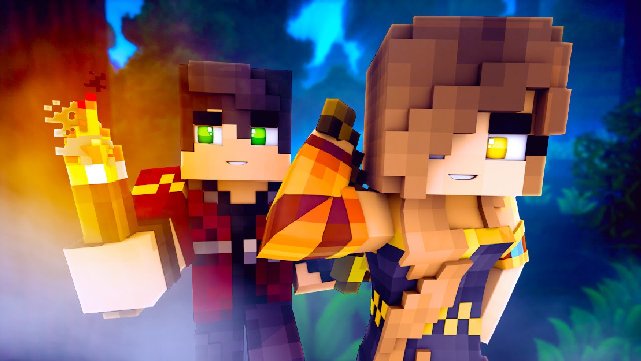 Minecraft Camping Trip - MEETING NEW FRIENDS! (Minecraft Roleplay)