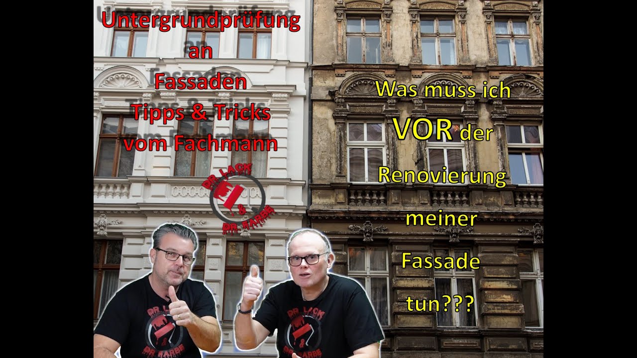 Untergrundprüfung Fassade!!!