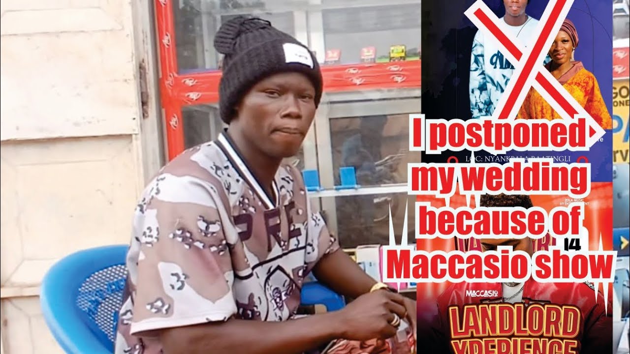I am still apologising to my family elders because I postponed my wedding for Maccasio show.