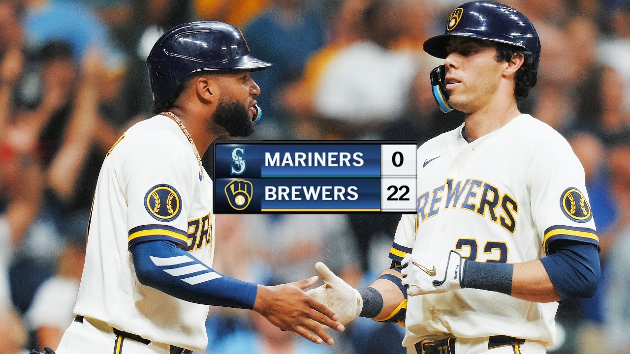 22 RUNS for the Brewers in a STATEMENT WIN! (Tied for largest shutout since 1888) 😤 | MLB Highlights