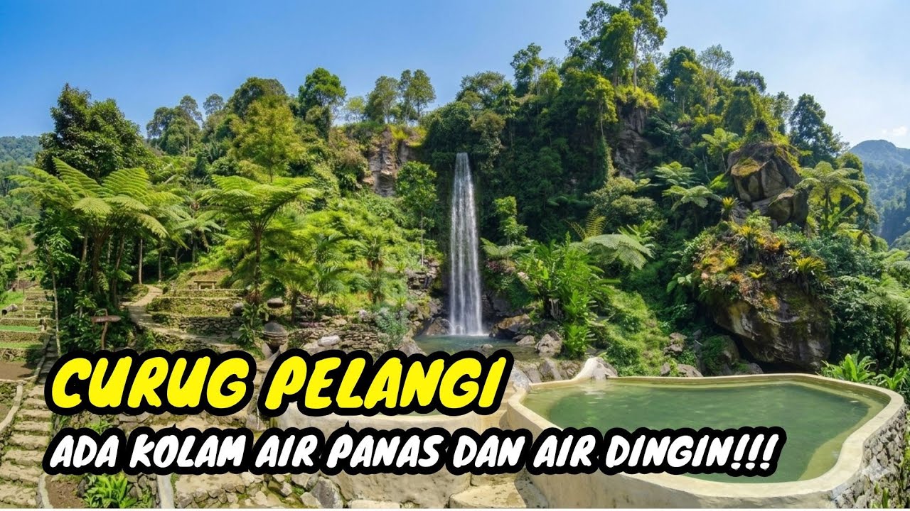 Wisata Paket Lengkap Cuma 15.000 Ada di Bogor | Curug Pelangi 7 Lembah Kuta Bayan
