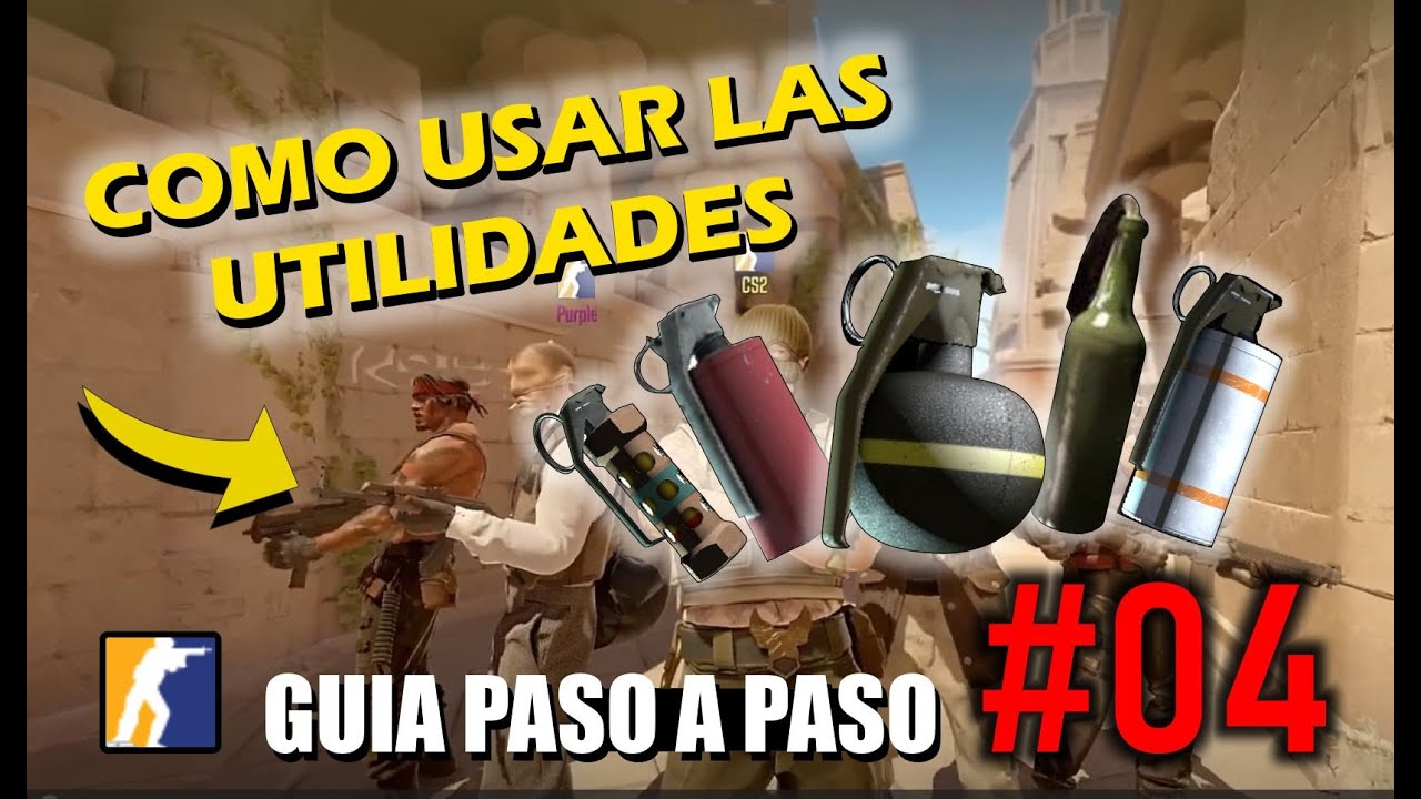 GUIA DE CS2 - #04 Todo sobre Utilidades | ScorpioN55