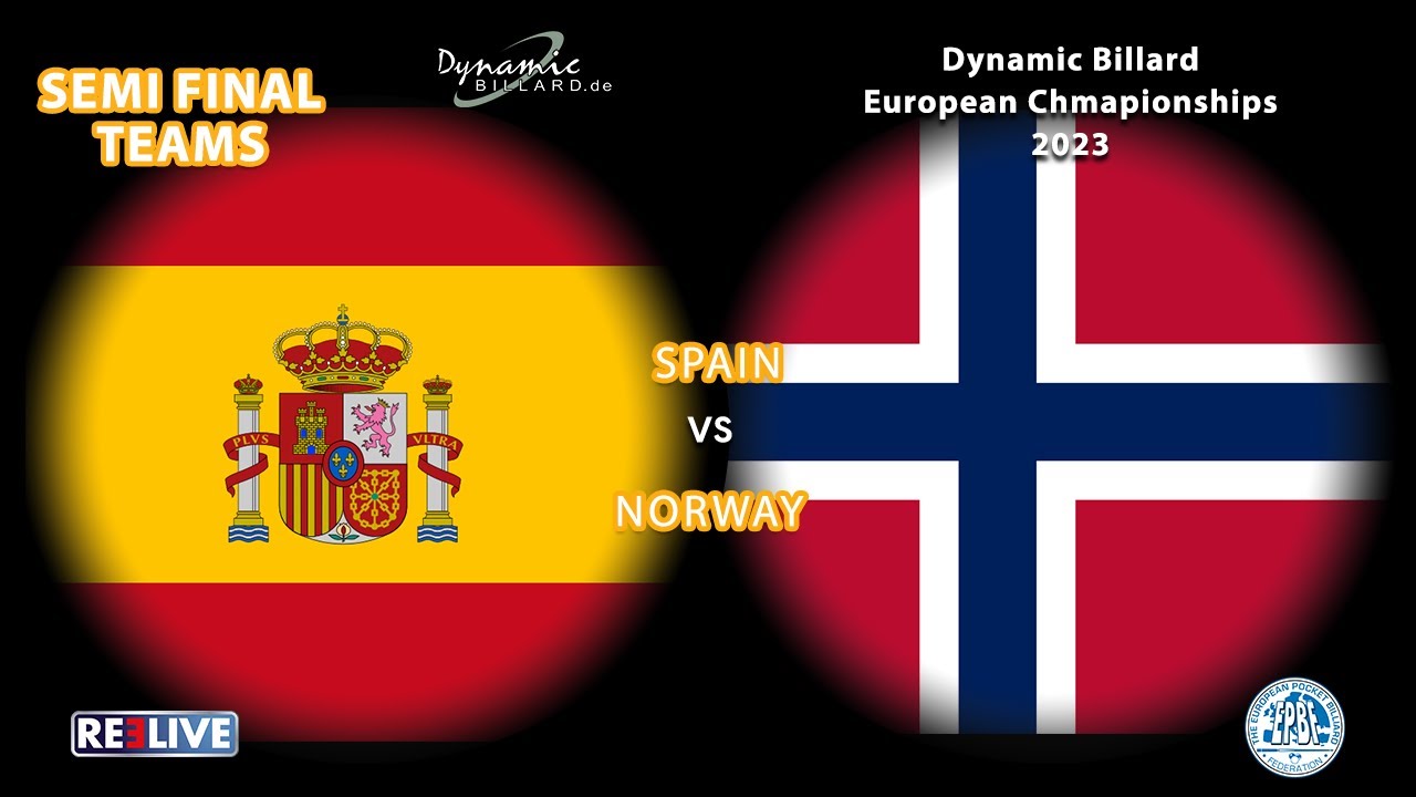 DELGADO Jose Alberto vs GANGFL&Oslash;T Emil-Andre TEAMS MEN Dynamic Billard European Championships 2023
