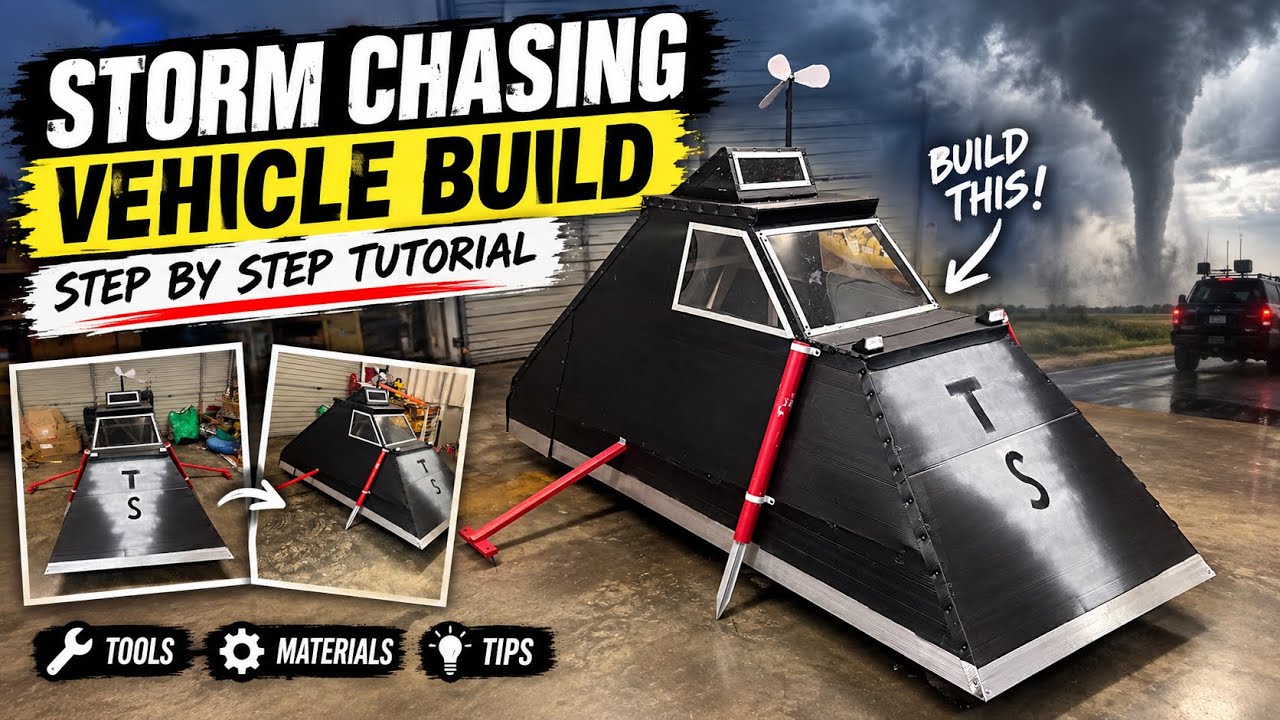 Build Tutorial TS2 Thundershocker Storm Chasing Vehicle 🛠️🌪️