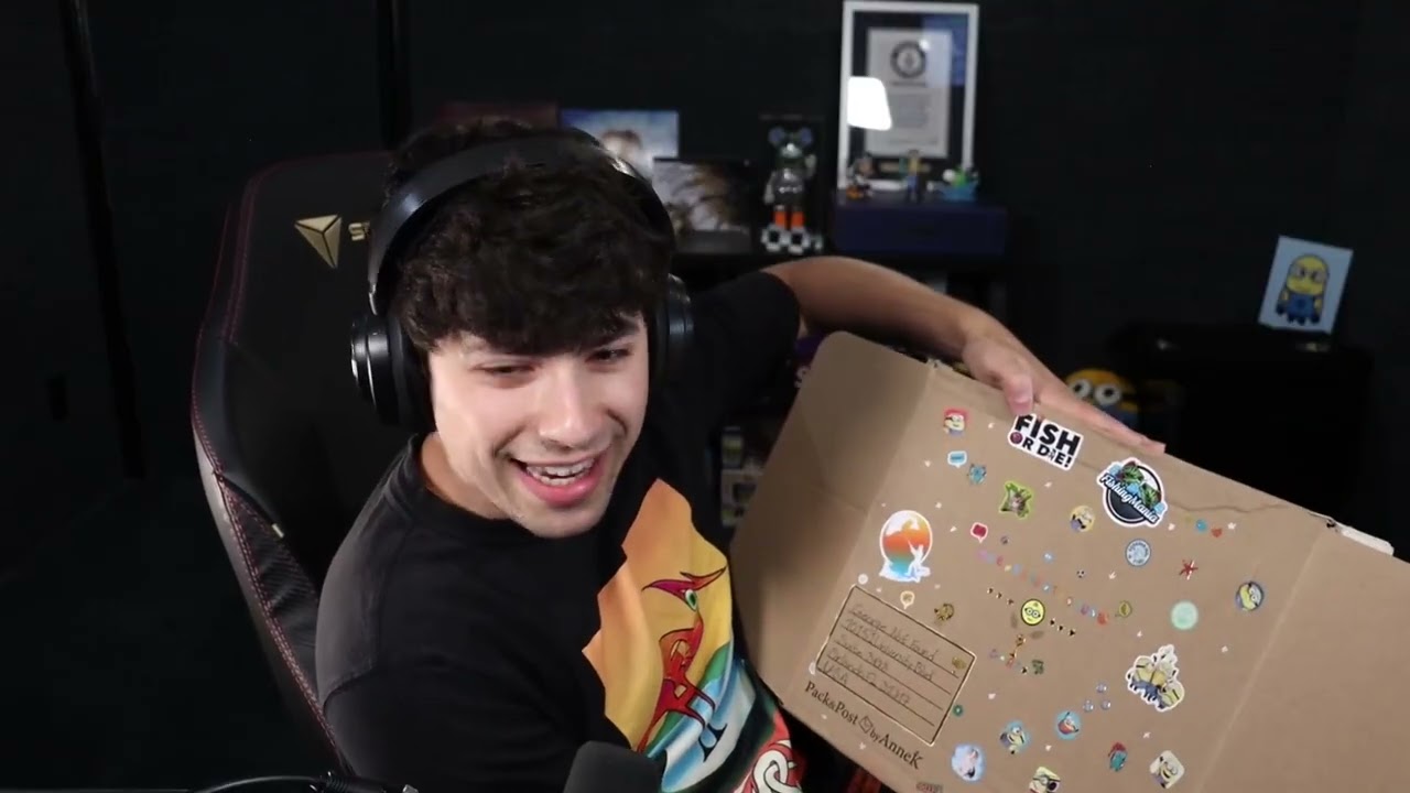 opening epic fan mail | GeorgeNotFound Twitter VOD (08/12/25)