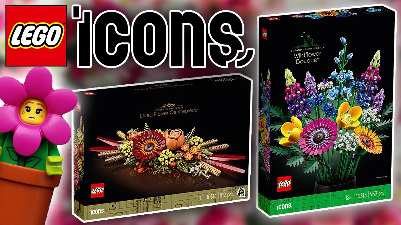2 NEW LEGO Botanical Sets 2023!!! Official Images + MUSIC !!!