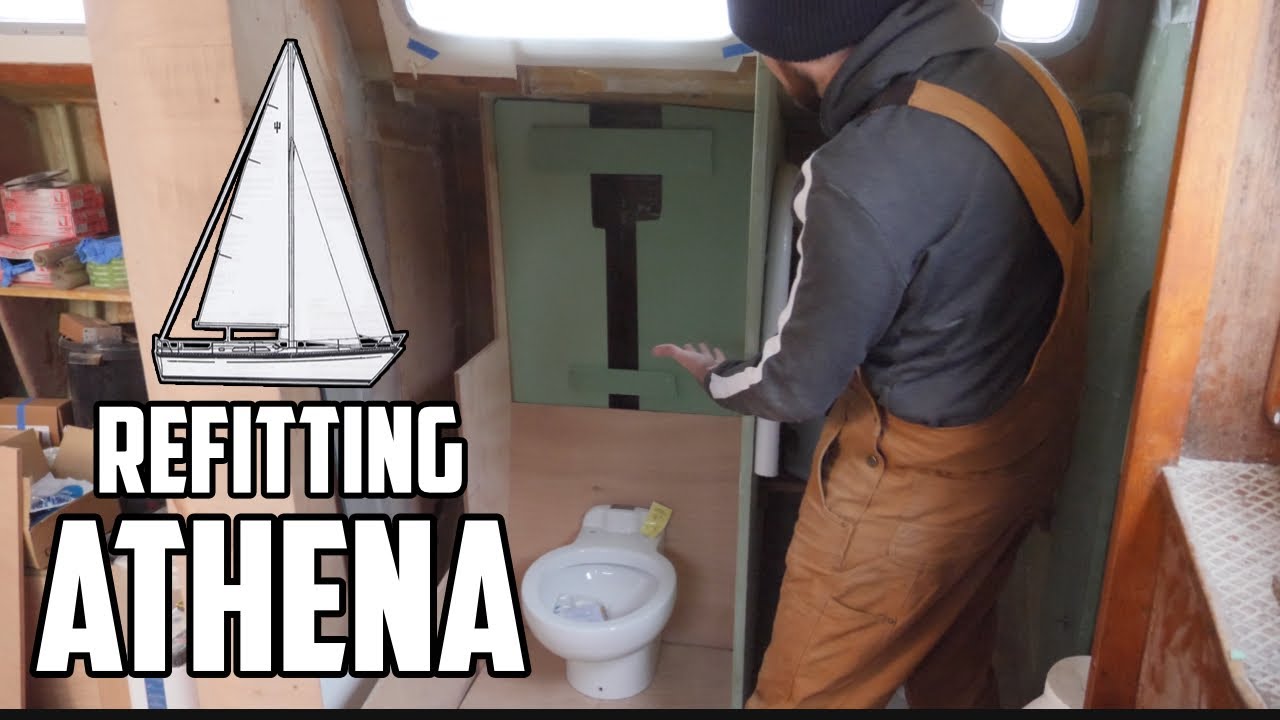 Sail Life - Holding tank, head & gimbaled stove - DIY sailboat refit