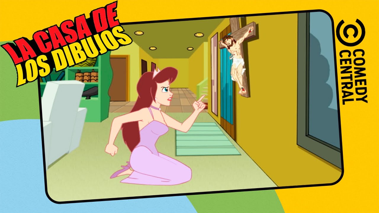 Jesús ama a todos menos a la Princesa Clara | La Casa De Los Dibujos | Comedy Central LA