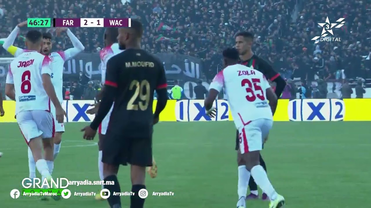 ملخص مباراة #الجيش_الملكي - #الوداد_الرياضي