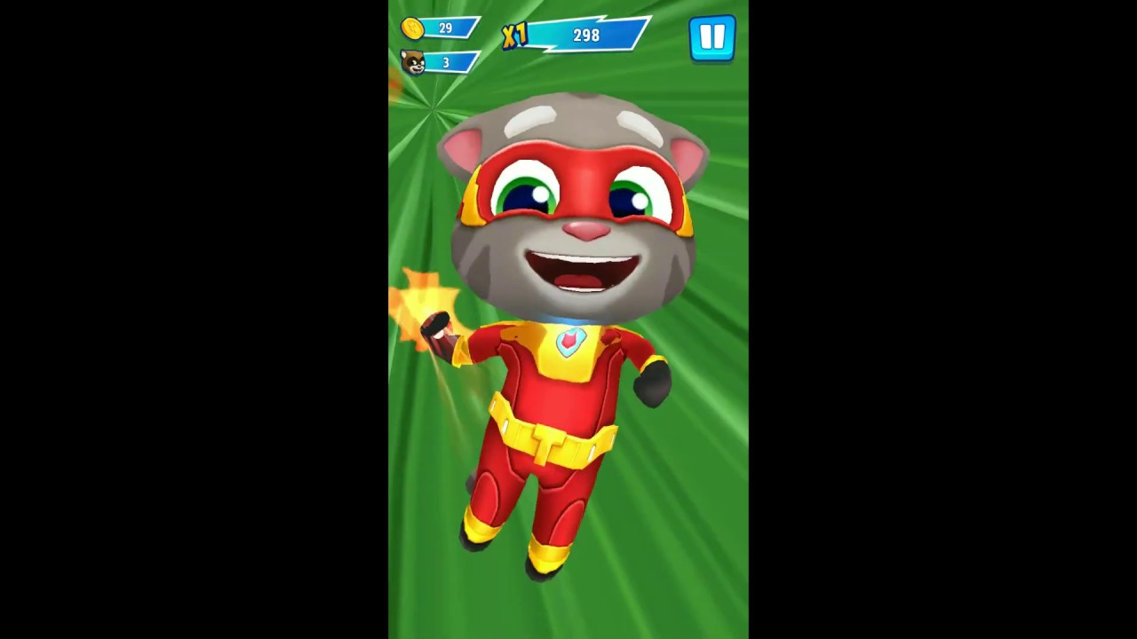 Talking Tom HERO DASH - Parte 01 - O Tom vai tentar salvar a Angela dos Guaxinins! (Nova York)